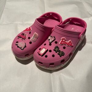 Barbie Pink Slippers with Playful Charms